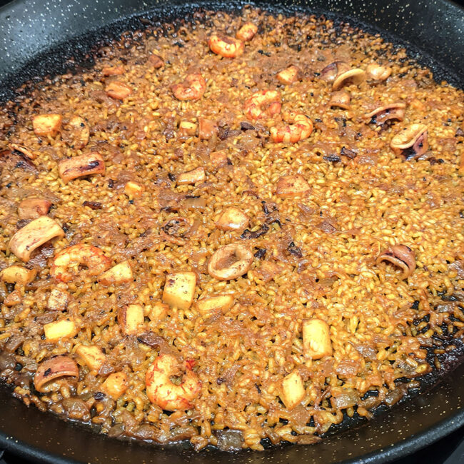 Paella para llevar Liria Senyoret