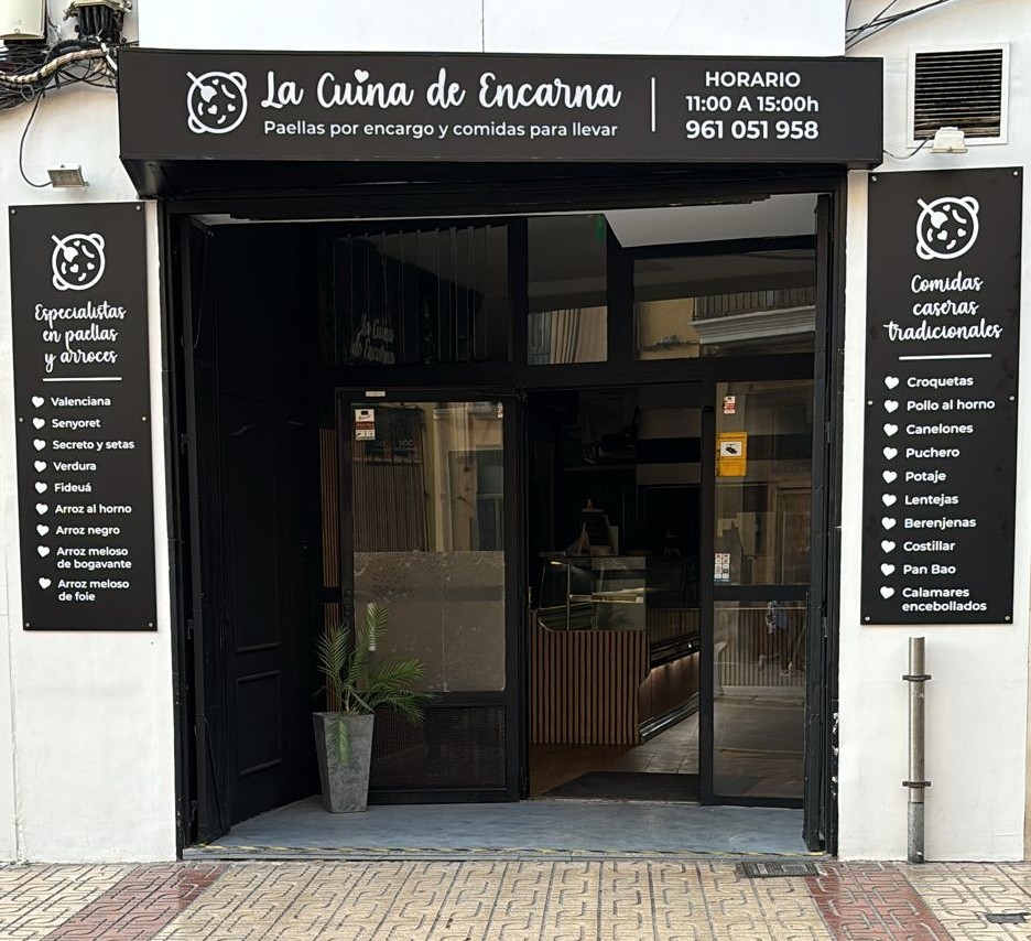 Casa de comidas Llíria La Cuina de Encarna